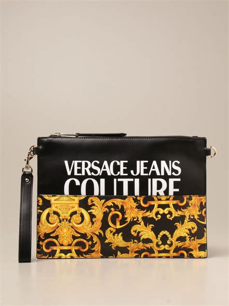 versace jeans man handbag|versace jeans designer handbags.